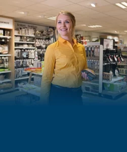 Tailor-made hand terminal for Blokker