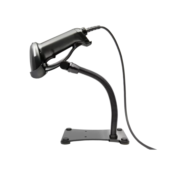 Cabled barcode scanner L-46R on a stand
