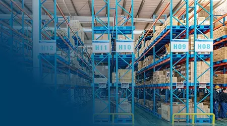 Opticon ESL used in the logistic