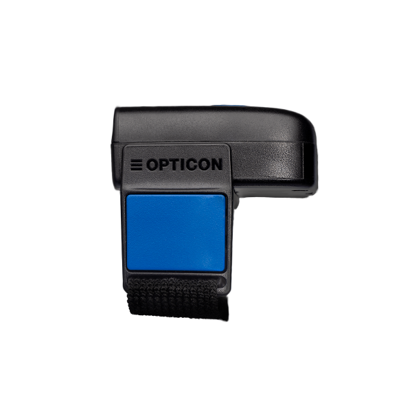 The Opticon RS-3000 Ringscanner from the trigger side